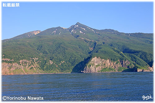 知床岳・転載厳禁・プロ写真家なわたよりのぶ