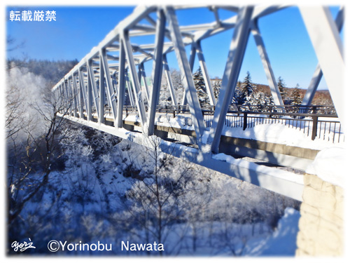 ブルーリバー橋・ジオラマ／写真転載厳禁・プロ写真家なわたよりのぶ
