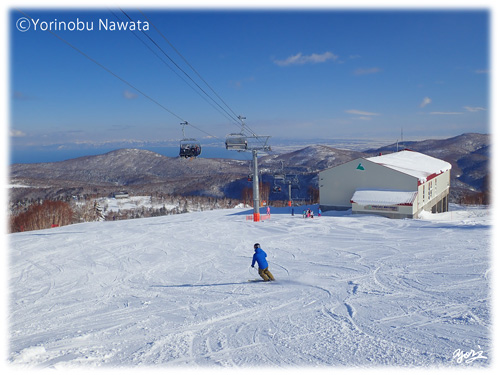 札幌国際スキー場エコークワッドリフト／写真転載厳禁・プロ写真家なわたよりのぶ