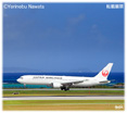 JAL B767-300 沖縄着陸ミニ写真