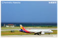アシアナ航空 A321-200 沖縄・ミニ写真
